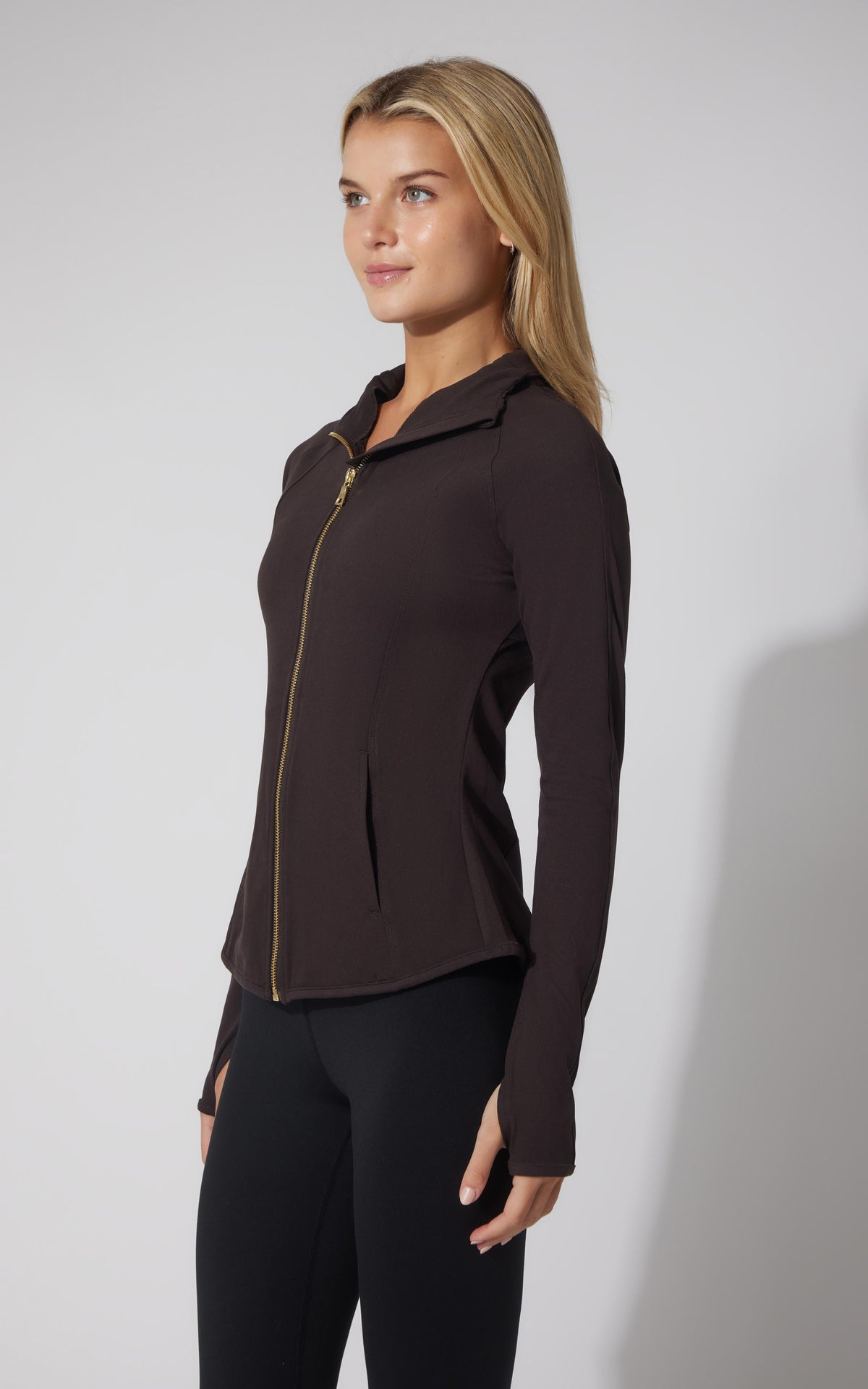 90 Degree by Reflex Lux Rebel Flared Bottom Jacket
