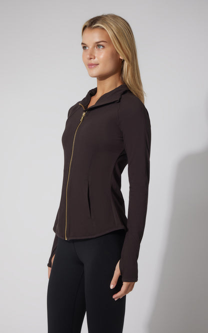 90 Degree by Reflex Lux Rebel Flared Bottom Jacket