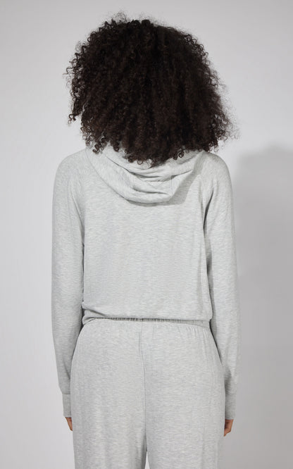 90 Degree by Reflex Modal Terry Full Zip Hoodie
