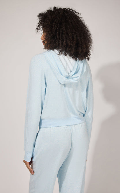 90 Degree by Reflex Modal Terry Full Zip Hoodie
