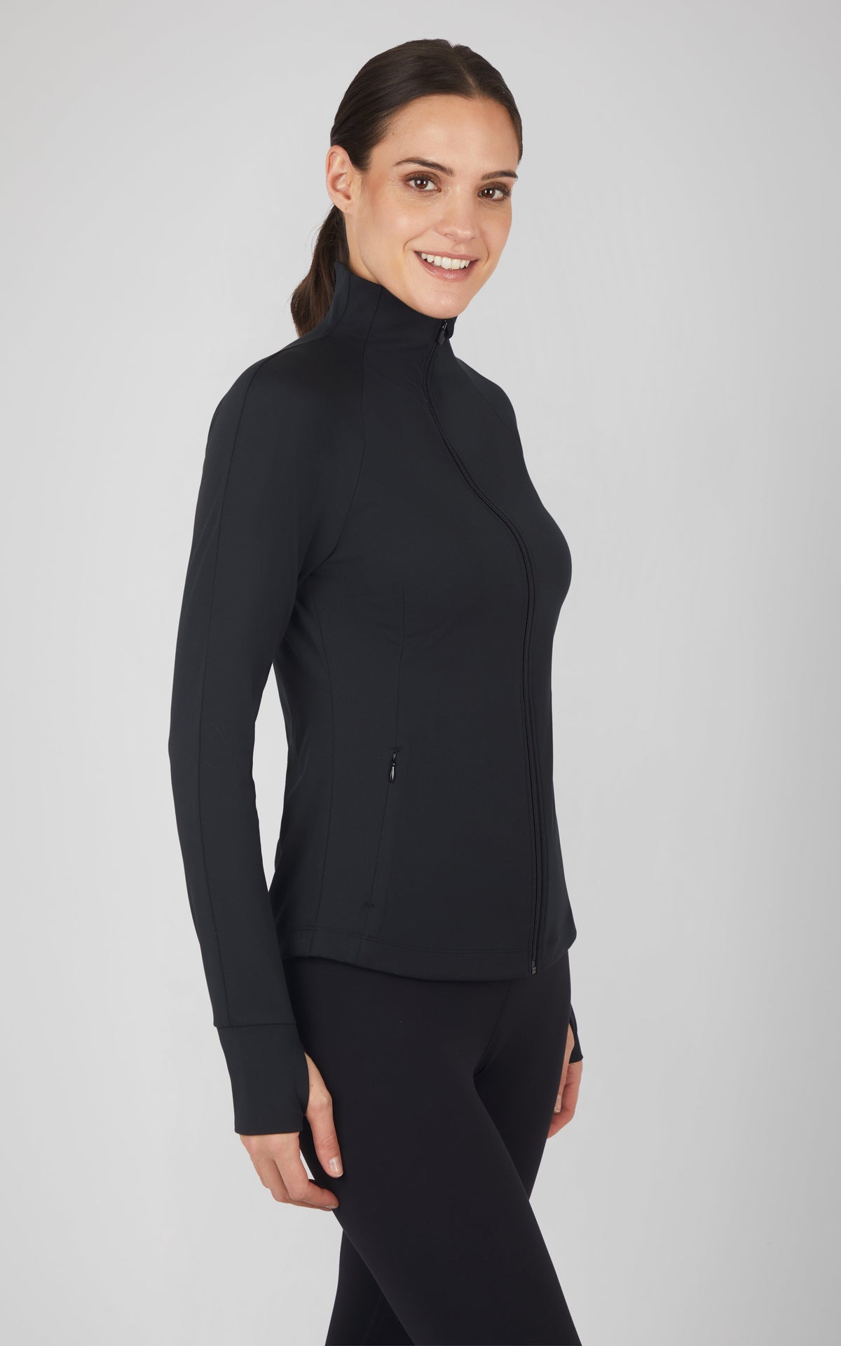 90 Degree by Reflex Lux Full Zip Performance Jacket