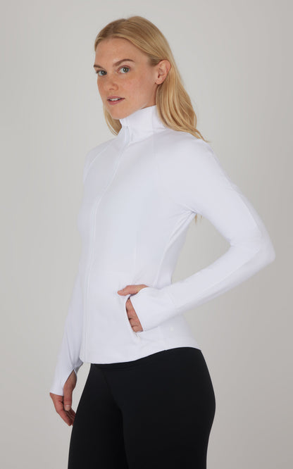 90 Degree by Reflex Lux Full Zip Performance Jacket