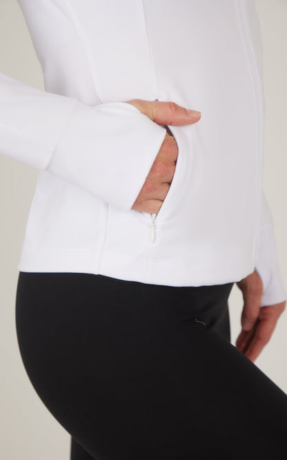 90 Degree by Reflex Lux Full Zip Performance Jacket