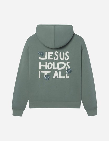 Elevated Faith Jesus Holds It All Unisex Hoodie