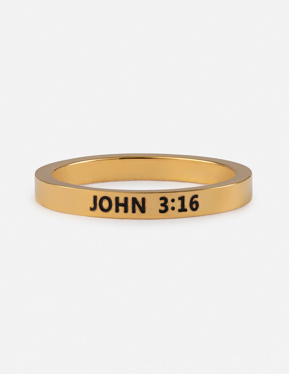 Elevated Faith John 3:16 Ring