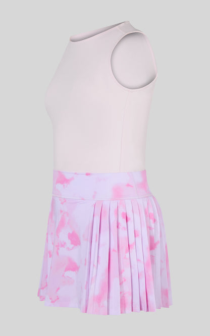 4-6X Lux Tank & Pleat Skort  & Scrunchie Set