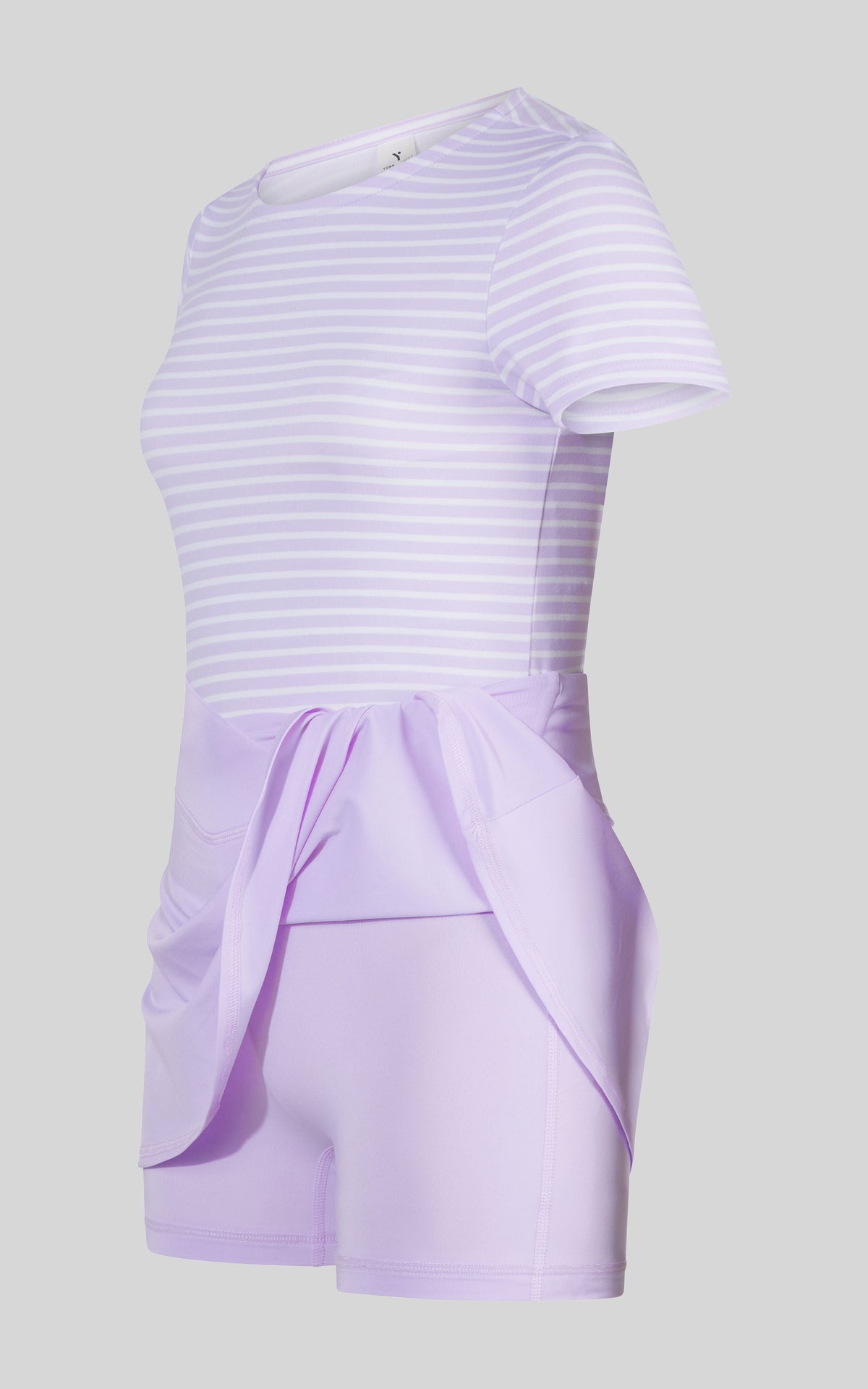 90 Degree by Reflex 4-6X Lux Tee & Skort & Crossbody Bag Set