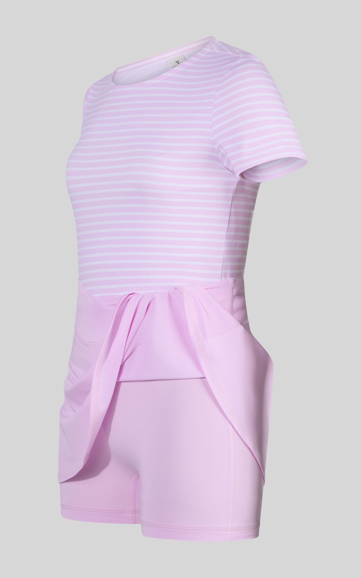 90 Degree by Reflex 4-6X Lux Tee & Skort & Crossbody Bag Set