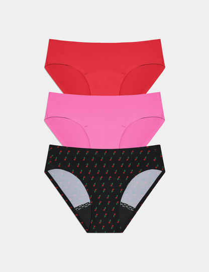 Teen Leakproof UltraThin No-Show Bikini 3-Pack