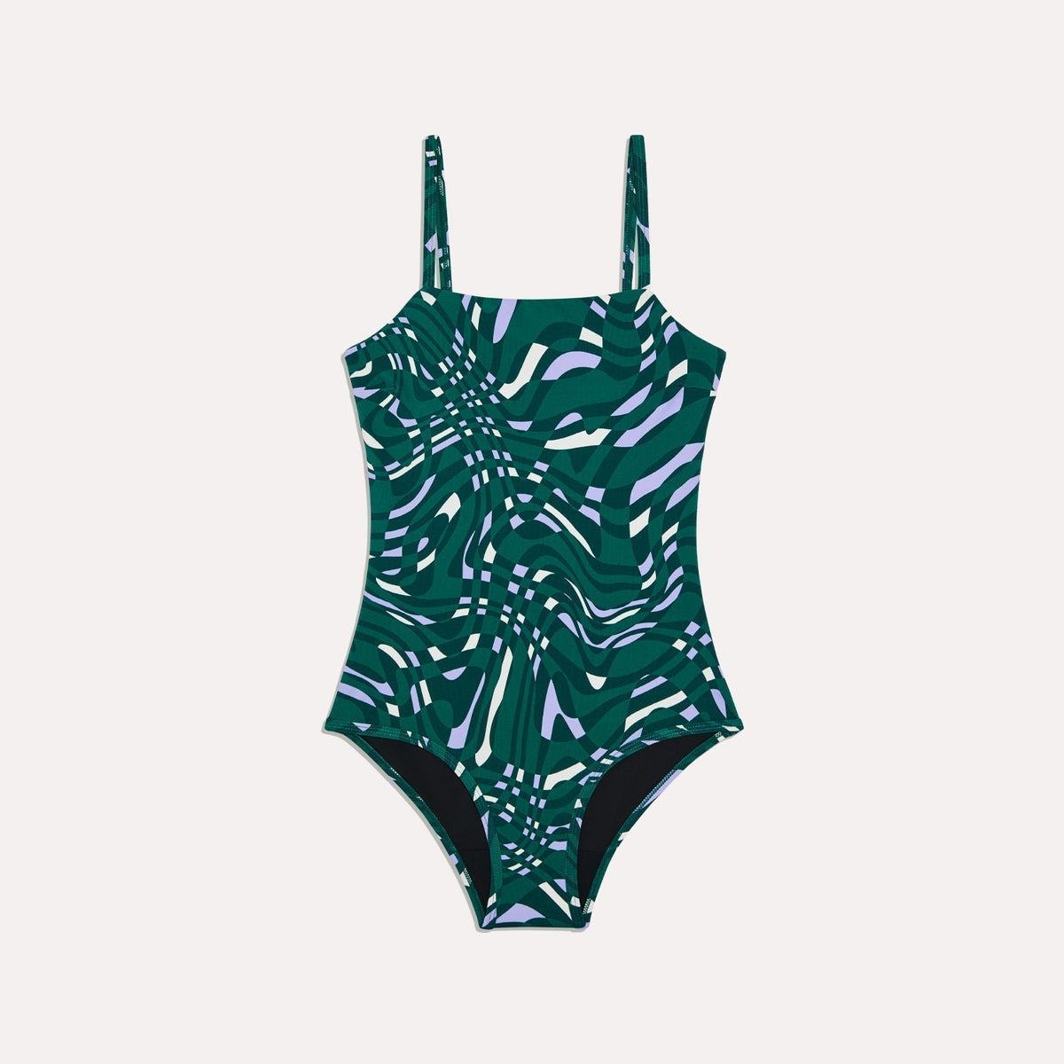 Teen Period Swim Square Neck One-Piece
