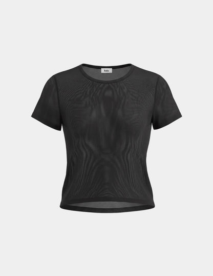 Mesh Short Sleeve Top