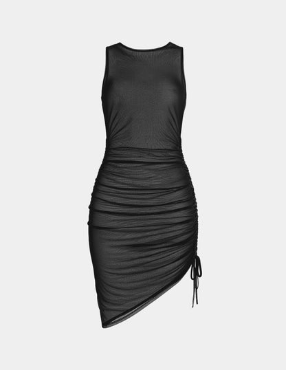Mesh Short Dress