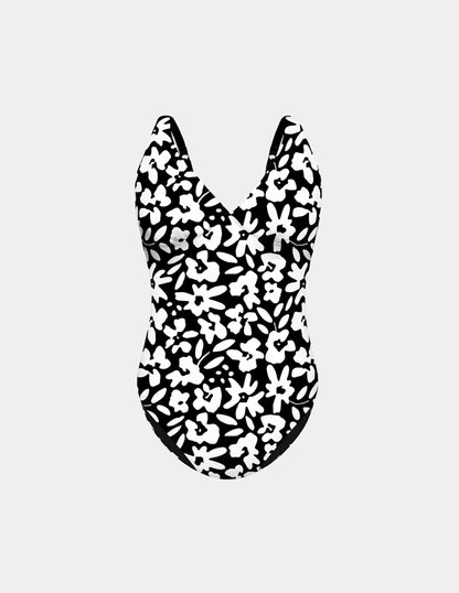 Leakproof Sculpt Deep V One Piece Swimsuit