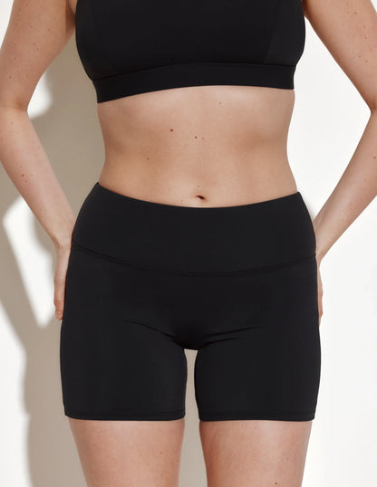 Leakproof Sculpt Long Swim Short