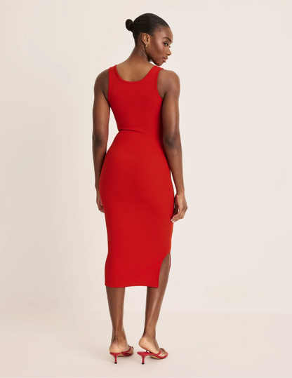 SculptRib™ Cotton Tank Dress