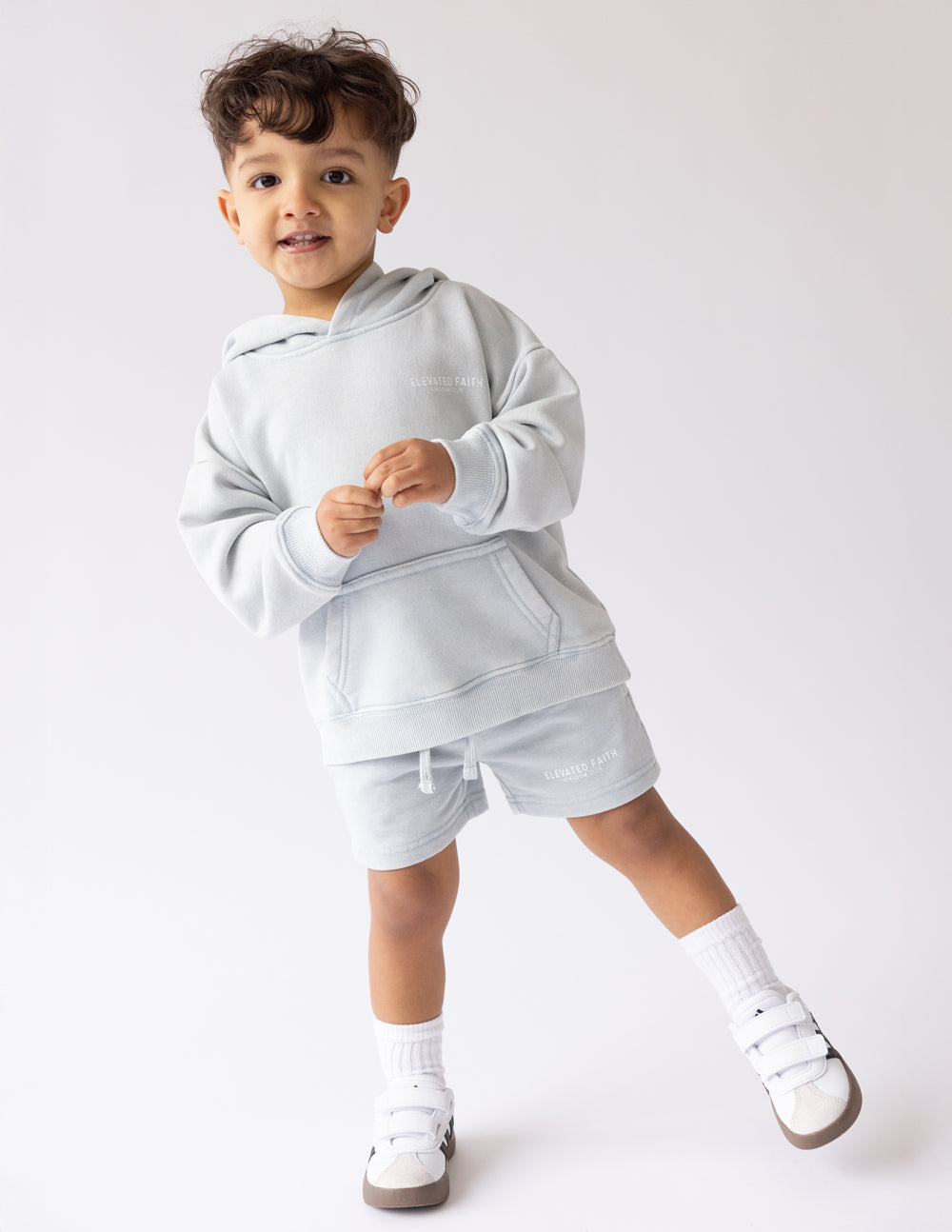 Elevated Faith Kingdom Club Blue Kids Hoodie