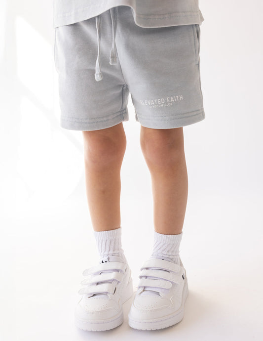Elevated Faith Kingdom Club Blue Kids Short