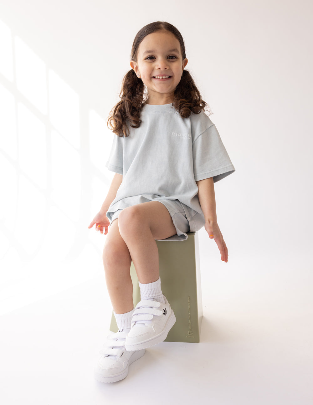 Elevated Faith Kingdom Club Blue Kids Tee