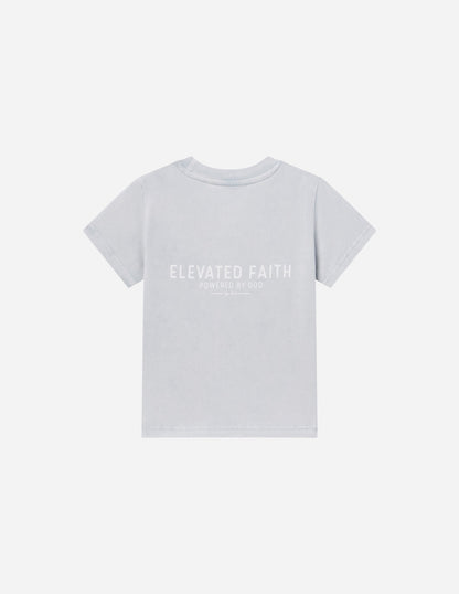 Elevated Faith Kingdom Club Blue Kids Tee