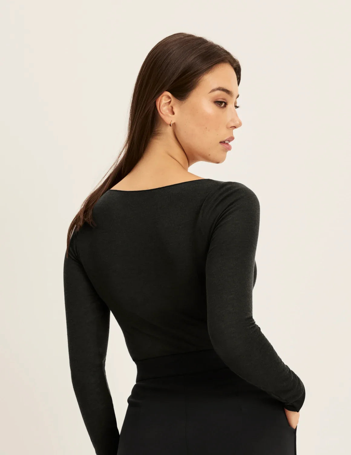 Cashmere Mist Boatneck Top