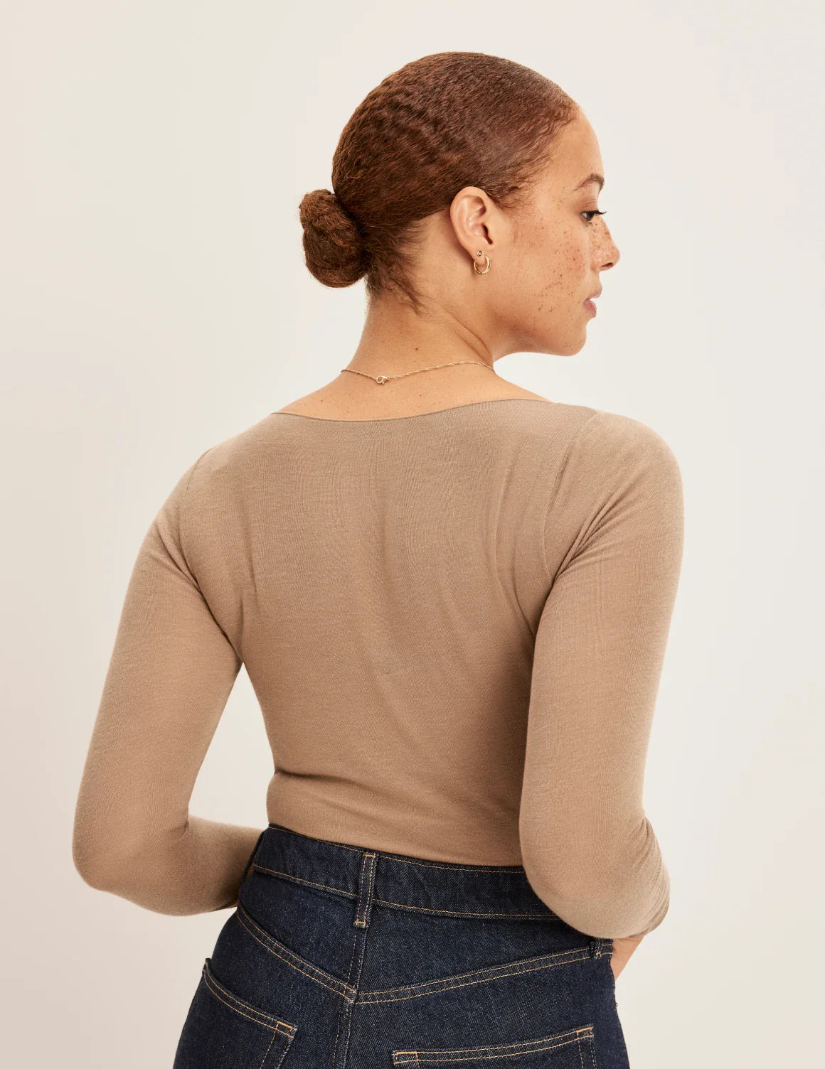 Cashmere Mist Boatneck Top