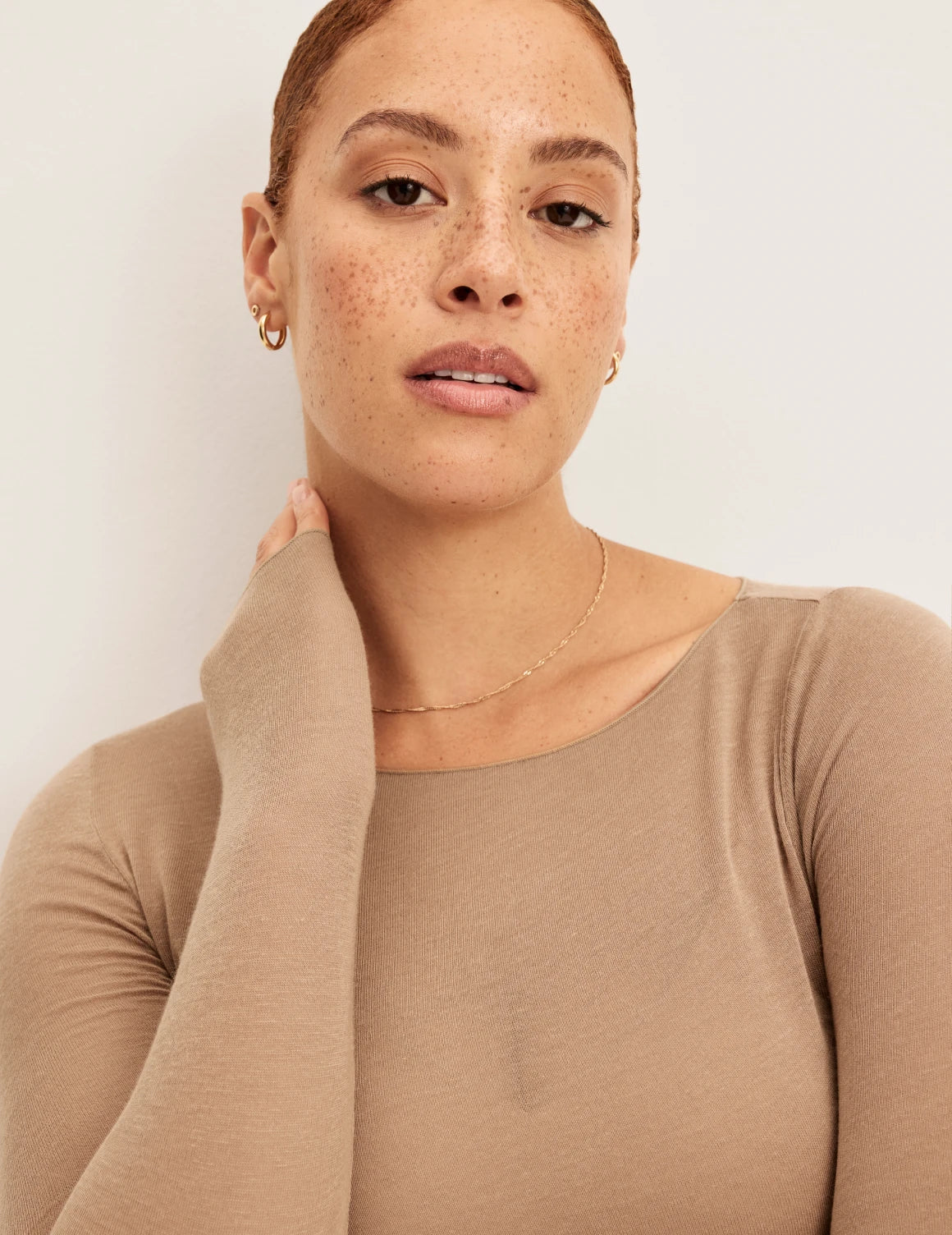 Cashmere Mist Boatneck Top