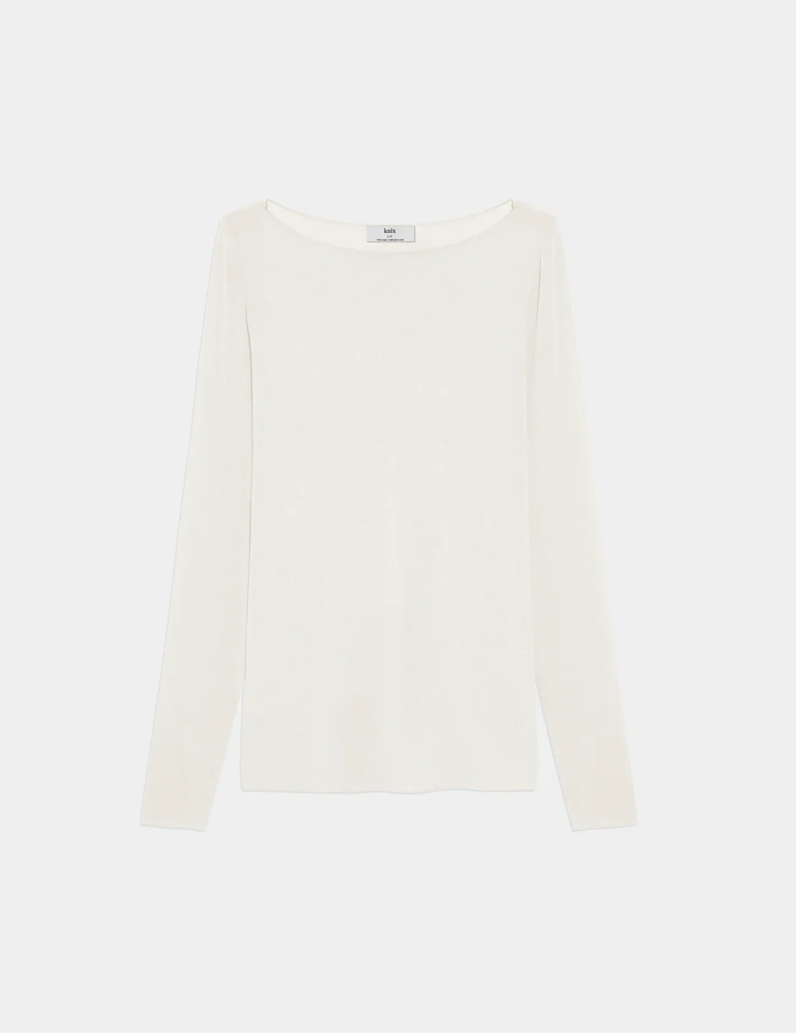 Cashmere Mist Boatneck Top