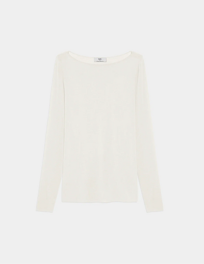 Cashmere Mist Boatneck Top