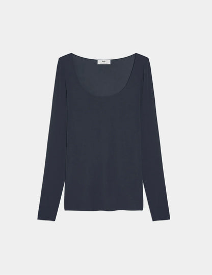 Cashmere Mist Scoop Top