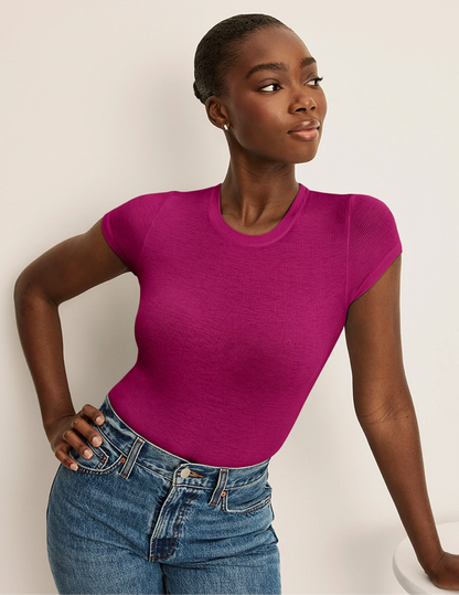 Modal Rib T-Shirt - Last Call