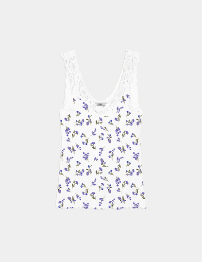 Pointelle Lace Tank - Last Call