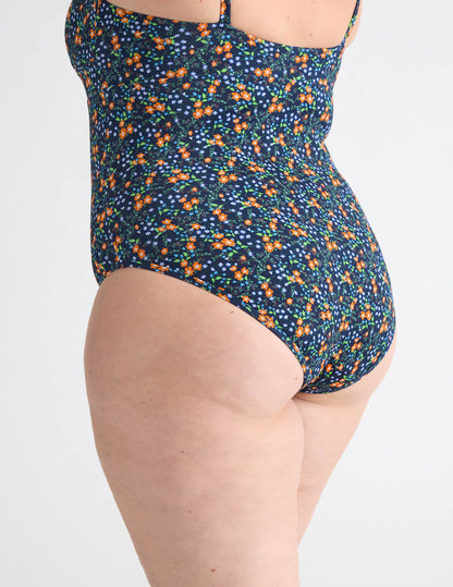 Leakproof Deep V One Piece Swimsuit