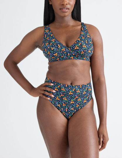 Leakproof High Rise High Cut Swim Bottom - Last Call