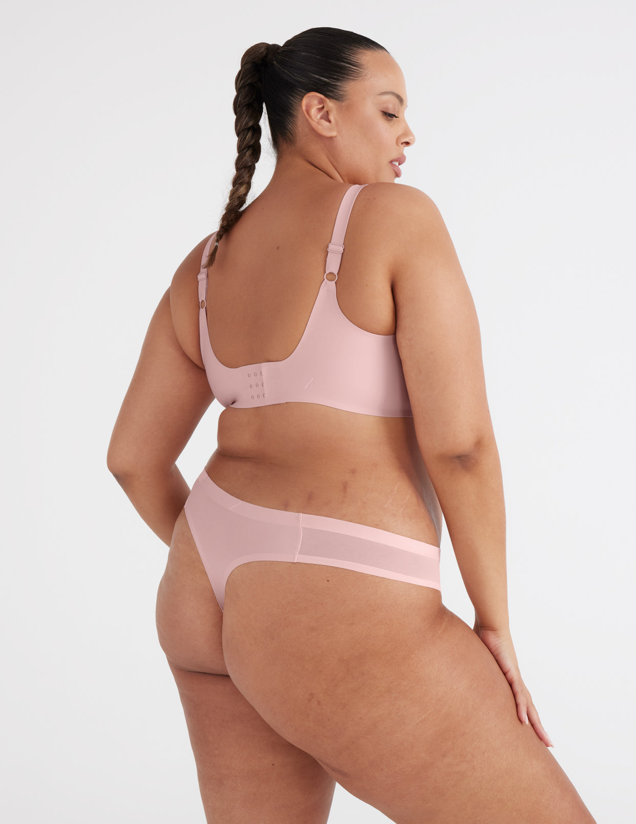 Light Leakproof No-Show Mesh Thong - Last Call