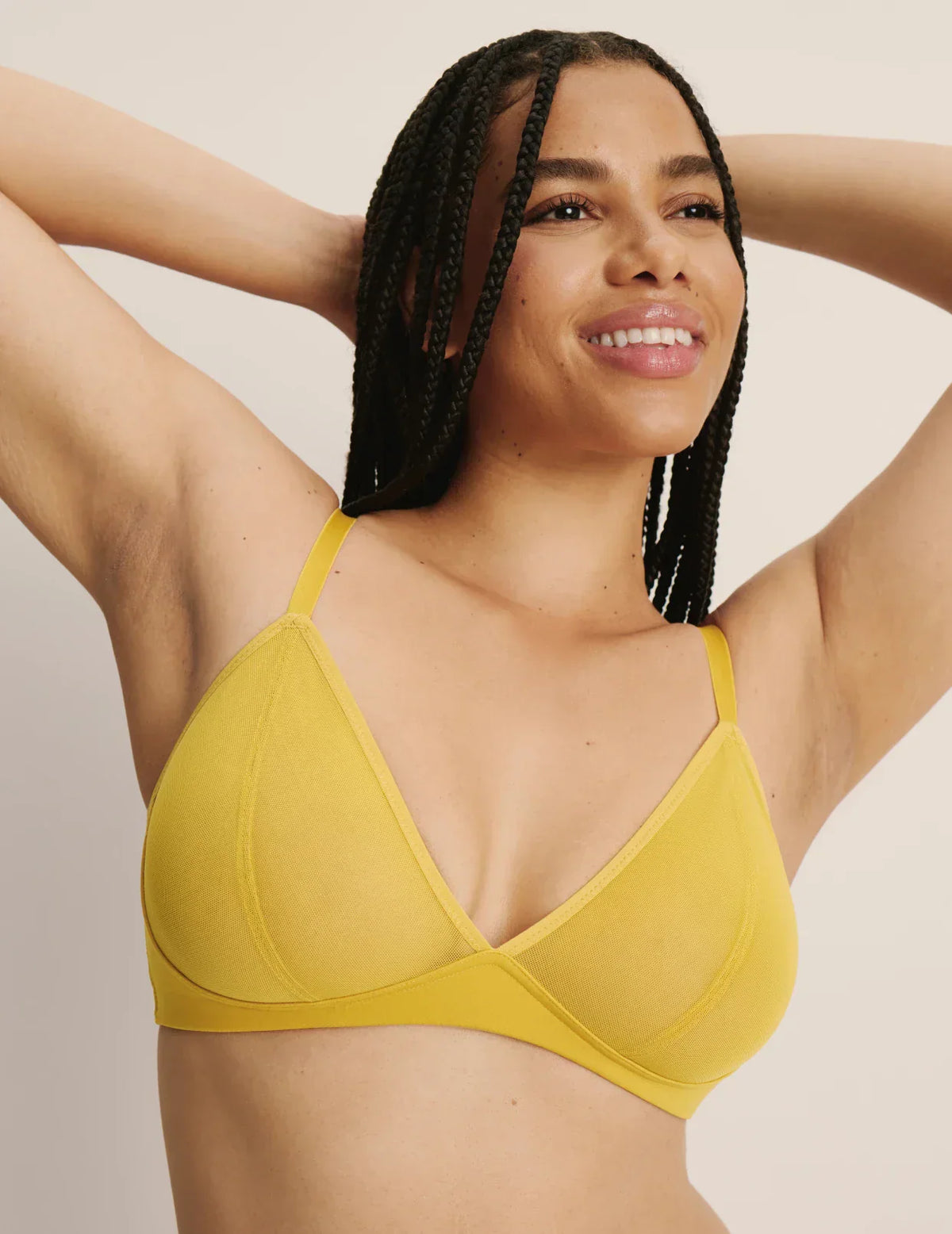 Mesh Deep V Bra - Last Call