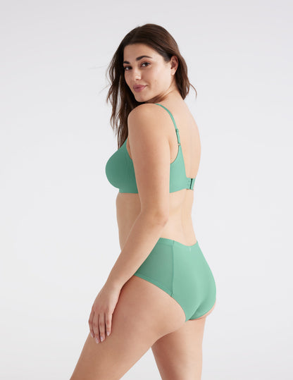 Light Leakproof No-Show Mesh Boyshort - Last Call