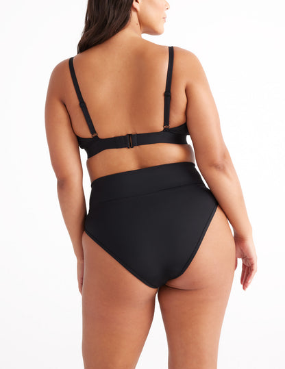 Leakproof High Rise High Cut Swim Bottom - Last Call
