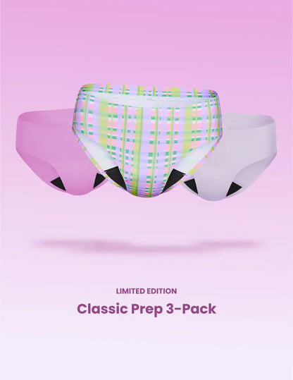 Teen Super Leakproof® No-Show Bikini 3-Pack - Last Call