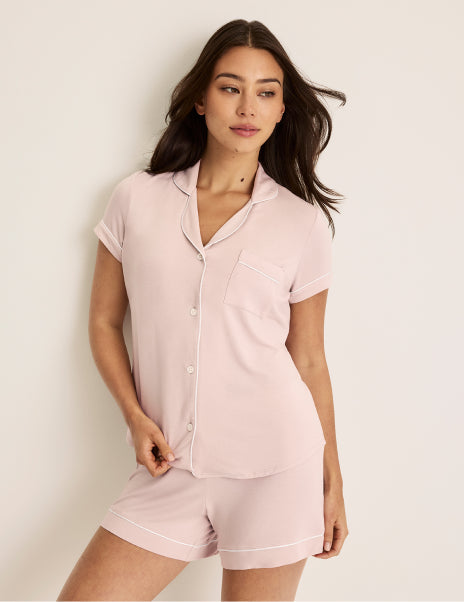 Modal Short Sleeve Sleep Set