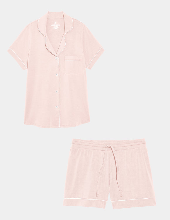Modal Short Sleeve Sleep Set