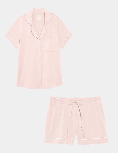 Modal Short Sleeve Sleep Set