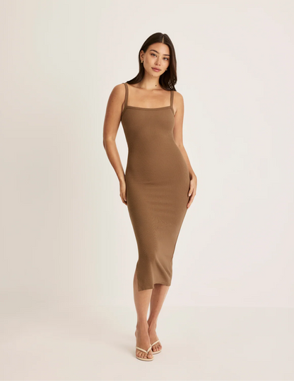 SculptRib™ Cotton Cami Dress