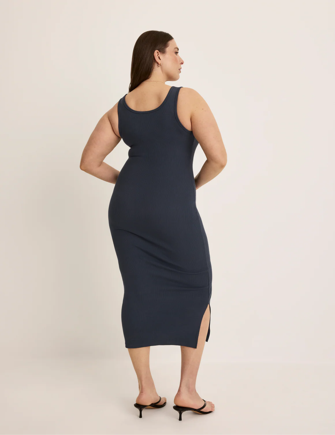 SculptRib™ Cotton Tank Dress