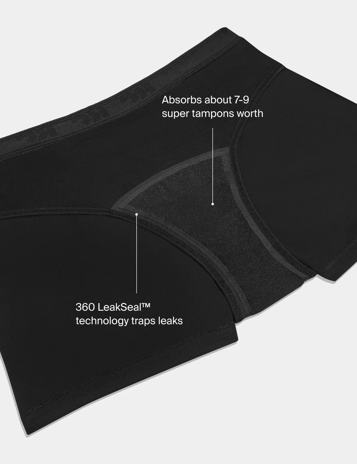 Teen Super Leakproof® Sleepover Boxer