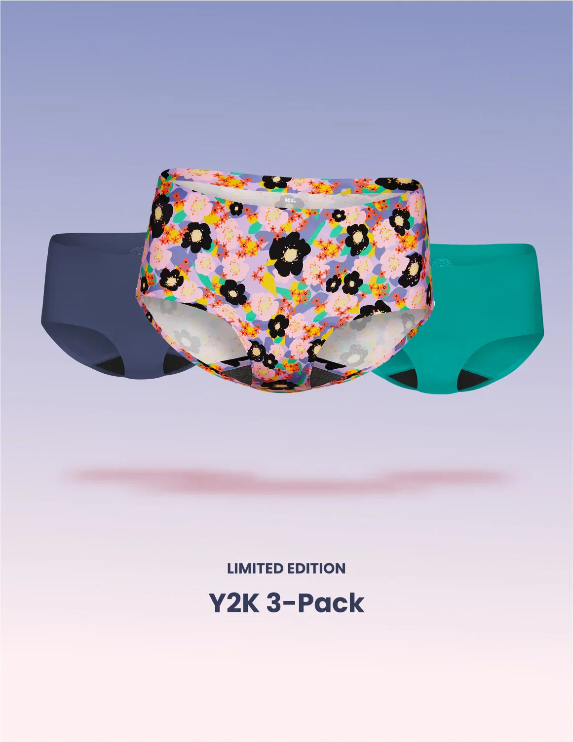 Teen Super Leakproof® No-Show Boyshort 3-Pack - Last Call