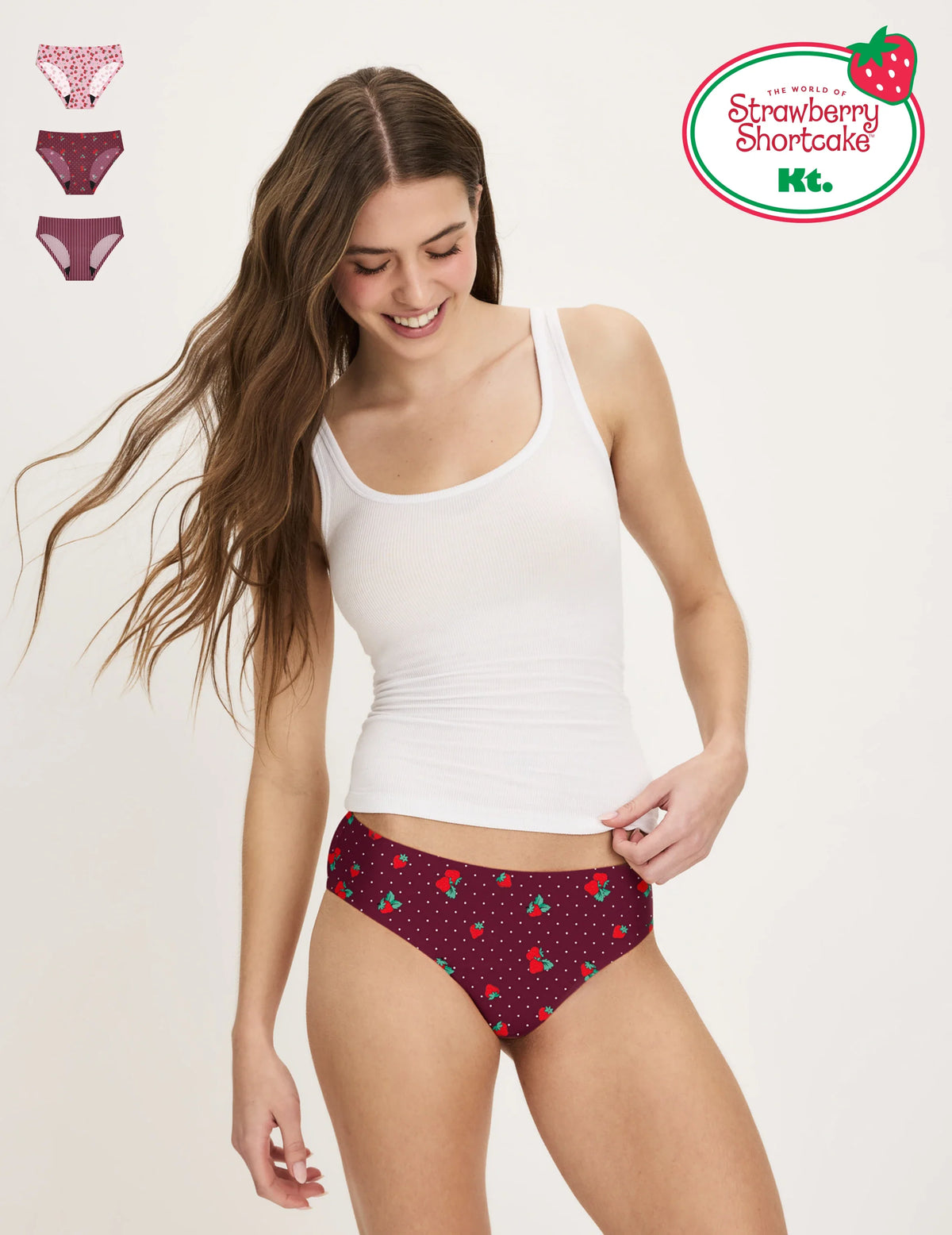 Teen Light Leakproof No-Show Bikini 3-Pack