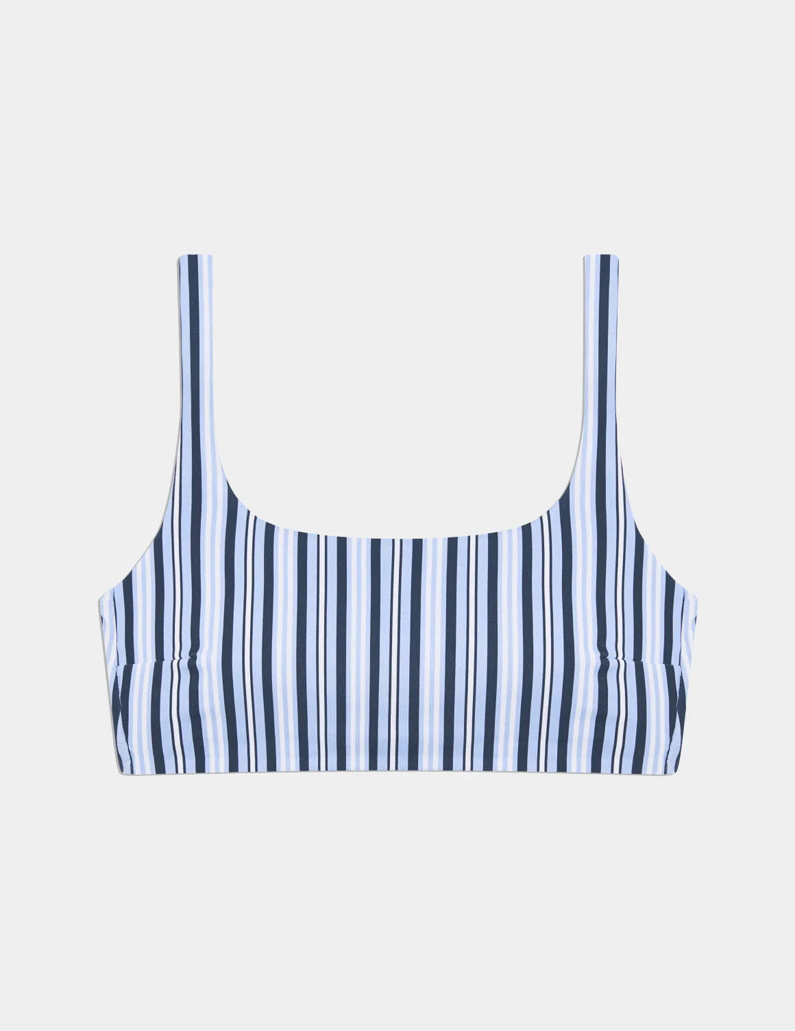 Teen Square Neck Scoop Bikini Top