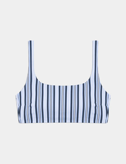 Teen Square Neck Scoop Bikini Top