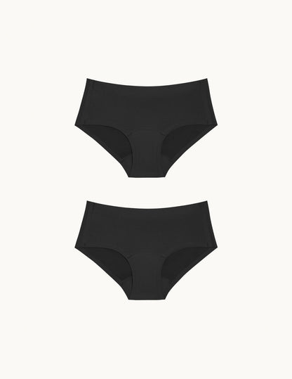Teen Light Leakproof No-Show Boyshort 2-Pack - Last Call