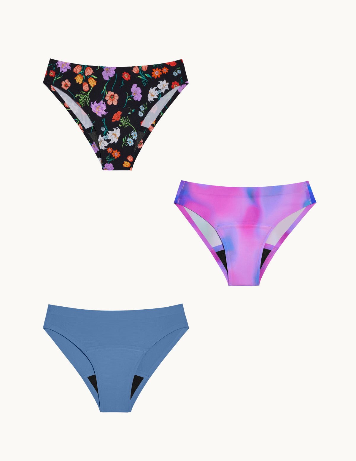 Teen Super Leakproof® No-Show Bikini 3-Pack - Last Call